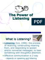 Listening Skills