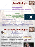 Philosophy of Religion: Does Not Necessarily Show That The First Cause Is IN ITSELF Necessary