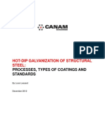 2012 12 Hot Dip Galvanization of Structural Steel