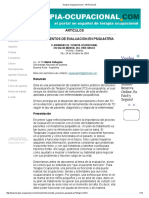 Terapia Ocupacional PDF