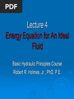 Energy Equation PDF