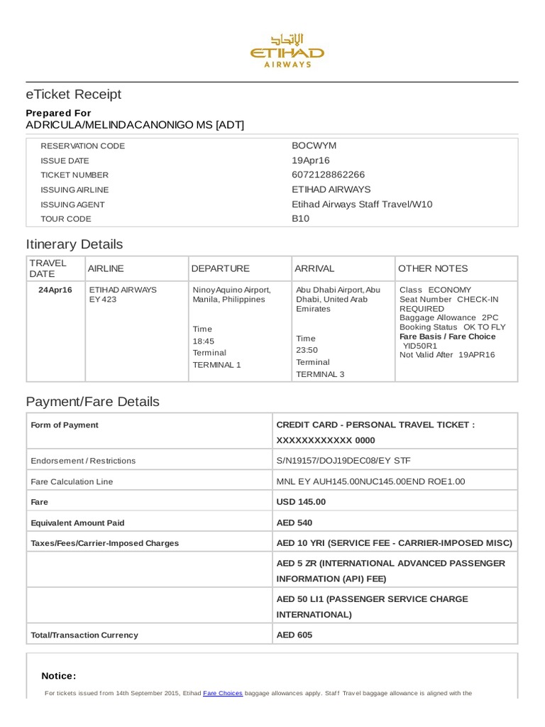 etihad airways baggage restrictions