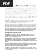 VA Document Upload Instructions | PDF | Veterans Health Administration