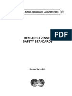 Research Vessel Safety Standard