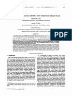 Effects of Urbanization On US Climate