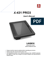 X-431 Pro3 User Manual