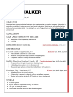 Elias Walker Resume