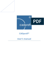 CADPROFI Manual En