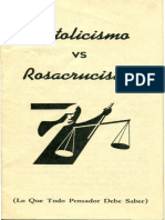 Catolicismo Vs Rosacrucismo