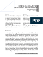 [Texto 01] GUARINELLO, Norberto Luiz - História Científica, História Contemporânea e História Cotidiana