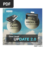 Download KORG Pa300  Havian 30 Update 20 - Part 1 ENGLISH by Import Music USA SN310412102 doc pdf