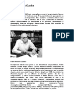 BIOGRAFIA Pablo Antonio Cuadra