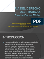 Historia Del Derecho Del Trabajo. Evolucion Chilena(1)