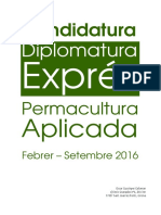 Candidatura Diploma Permacultura