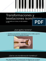 Transformacionesyteselacionesisomtricaspresentacion1 130525123127 Phpapp02 PDF