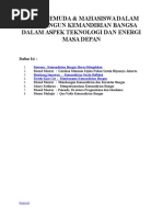 Download Artikel - Peran Pemuda Dalam Kemandirian Bangsa by Ade Hermawan SN310419906 doc pdf