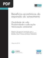 Beneficios Economicos Do Saneamento
