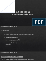 Cristologia - Preexistência de Jesus