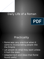 daily life of a roman lesson 2