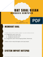 3.a Membuat Soal Ujian Berbasis Komputer