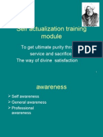 Self Actualization Training Module