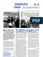 Antifaschistische Nachrichten 2003 #23