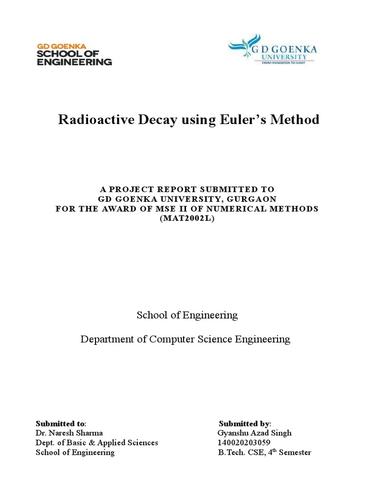 NM Project File Front Page | PDF | Technology & Engineering