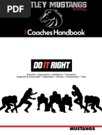 Coaches Handbook: Mustangs