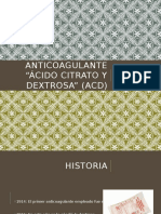 Anticoagulante Acd