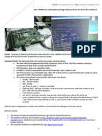 Project - SOURI GUHA - Linux Port On Virtex4 (PowerPC)