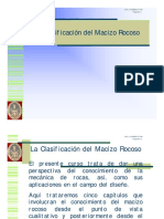 Clasificación Del Macizo Rocozo PDF