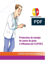 AH1N1 Protoc Manej Casos PDF