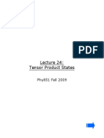 Tensor Product States PDF