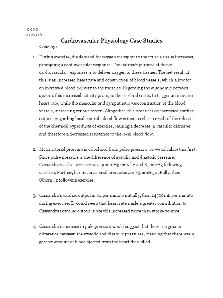 Anatomy case study examples picture