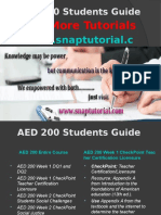 AED 200 Apprentice Tutors/snaptutorial