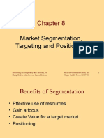 Market Segmentatio, Targeting, Positioing