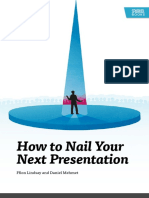How To Nail Your Next Presentation