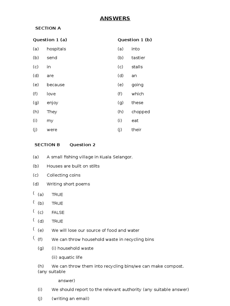 Comprehensive Question and Answer Guide | PDF