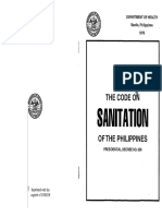 Code On Sanitation Phils
