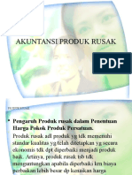 Akuntansi Produk Rusak