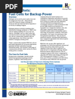 Early Markets Backup Power