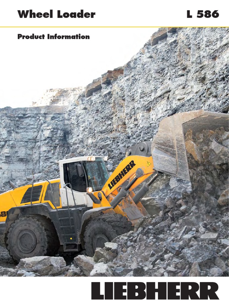 Liebherr L586 Wheel Loader Overview | PDF | Transmission (Mechanics ...