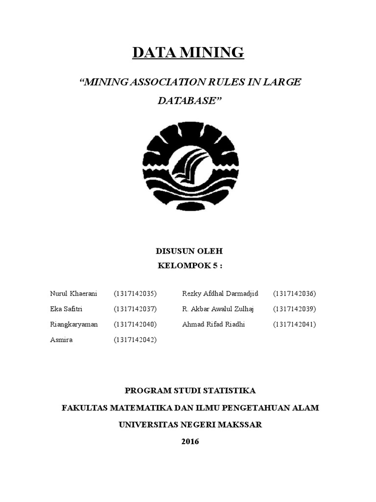 Mining Association Rules in Data Sets | PDF