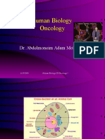 Human Biology Oncology: Dr. Abdelmoneim Adam Mohamed