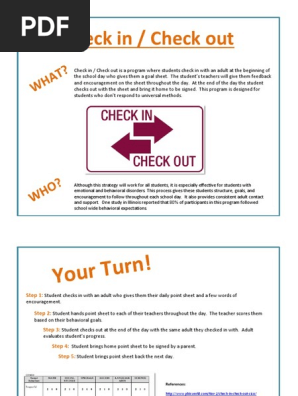 check in   check out