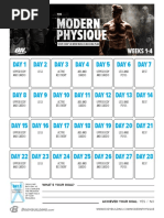 30 Minute Steve cook modern physique workout plan free for Simple