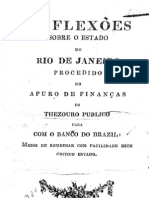 Reflexões sobre o Estado do Rio de Janeiro procedido do apuro de finanças do Thezouro Publico [1828]