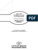 D3 D5 Installation Manual