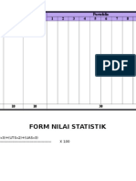 Form Nilai Statistik