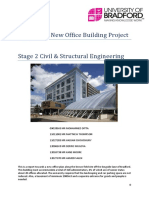 Report For New Office Building Project Stage 2 Civil & Structural Engineering